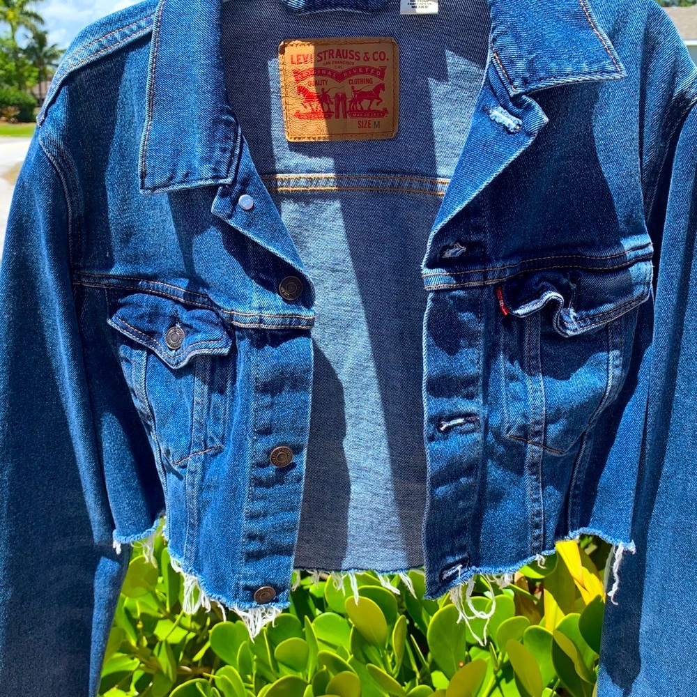 Levi’s Denim Cropped Jacket